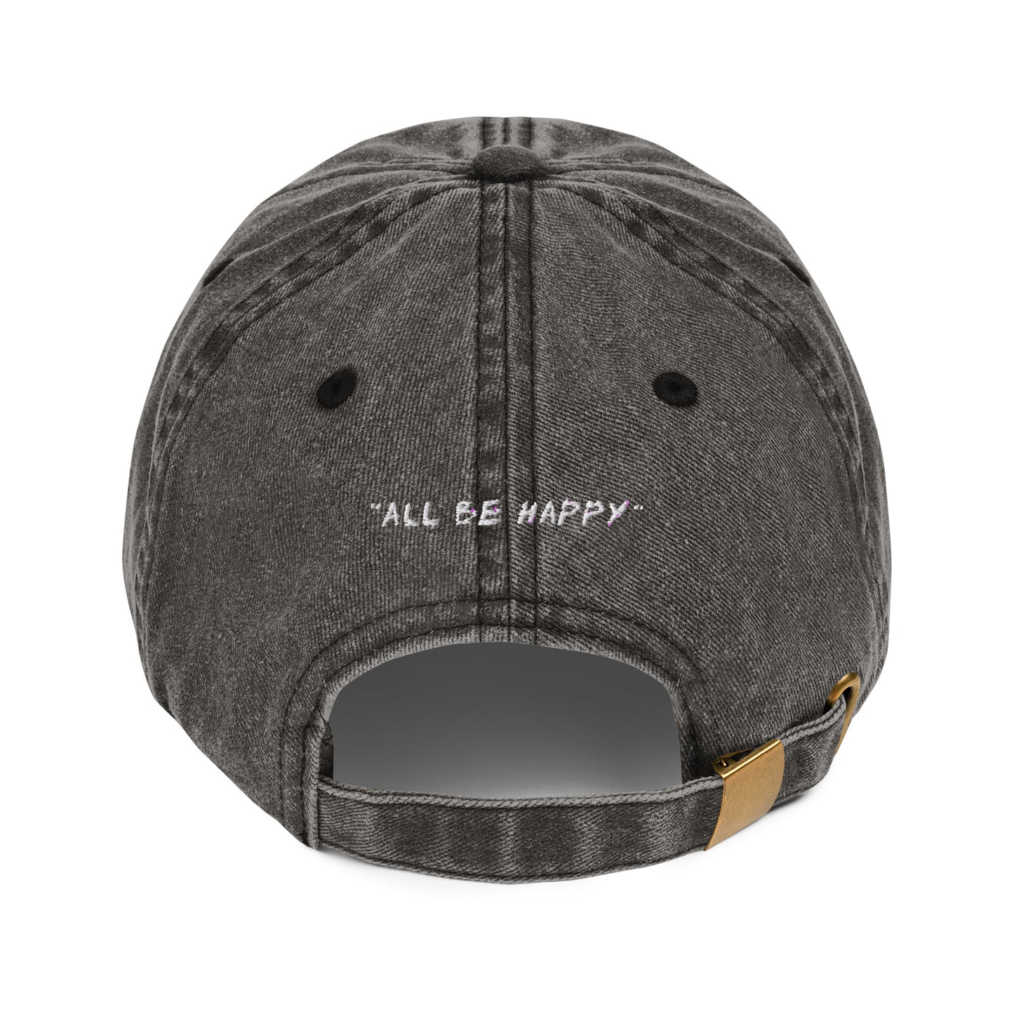 Laughing Man Vintage Logo Dad Cap