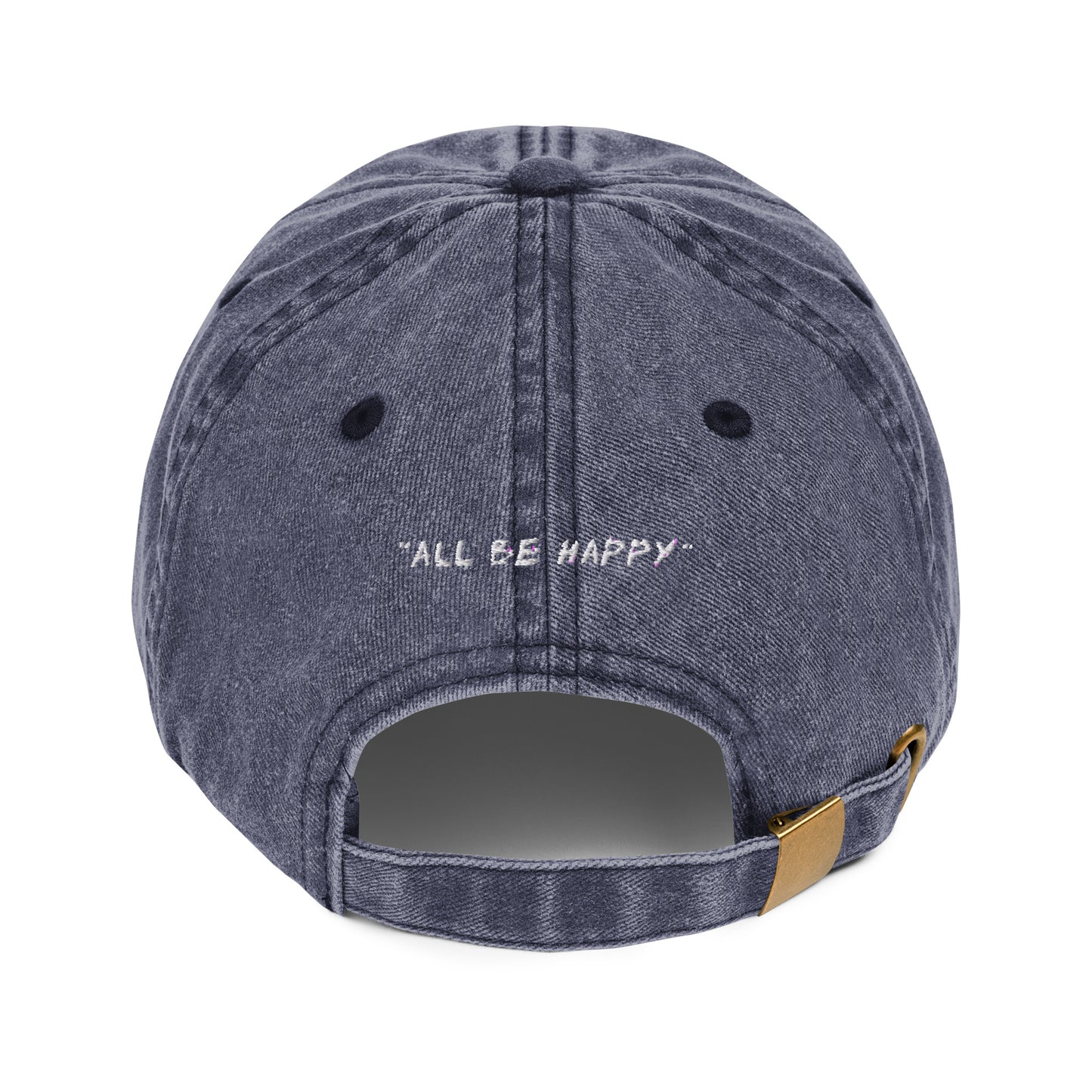 Laughing Man Vintage Logo Dad Cap