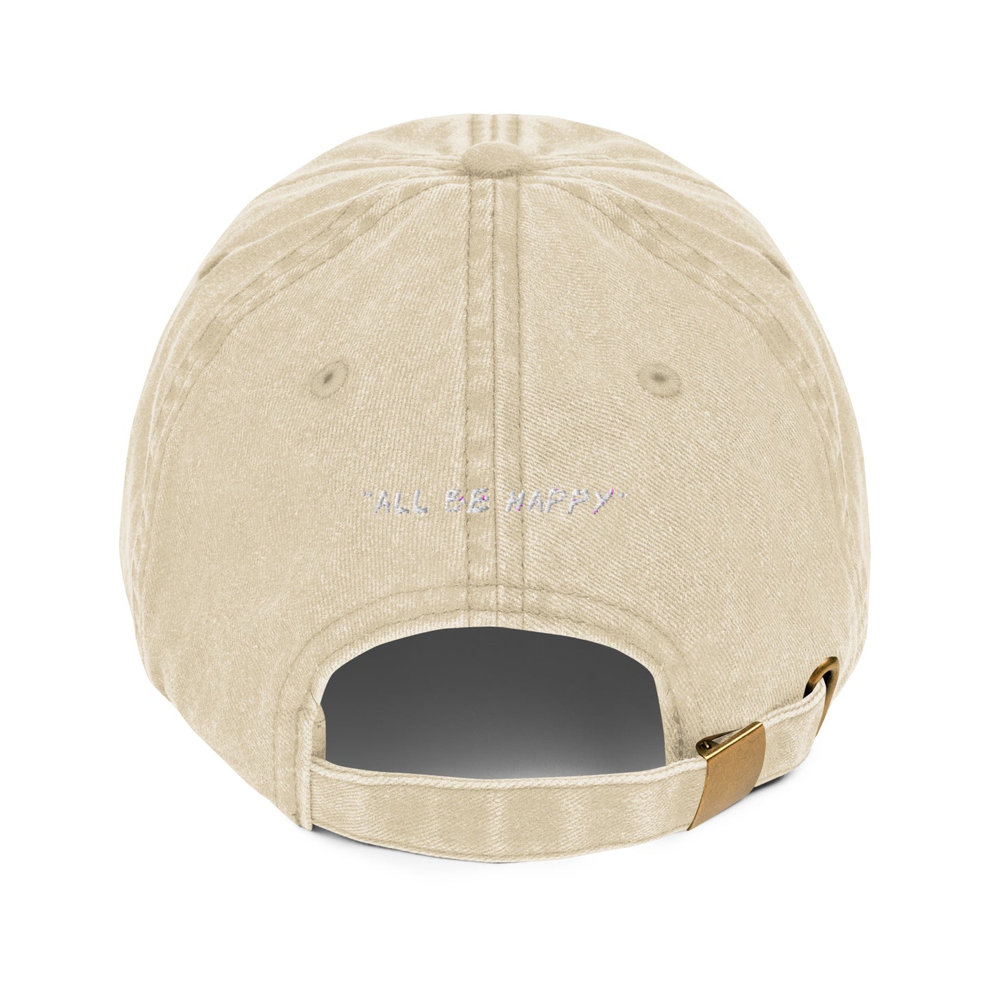 Laughing Man Vintage Logo Dad Cap