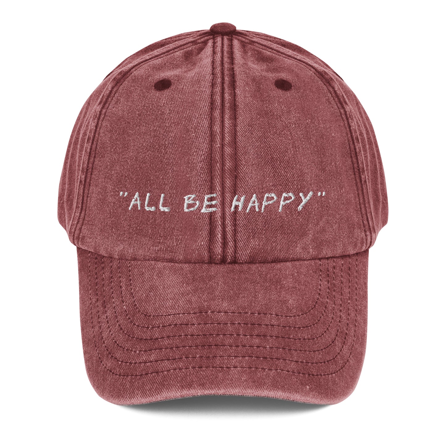 All Be Happy Vintage Dad Hat