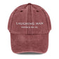 Laughing Man Vintage Logo Dad Cap