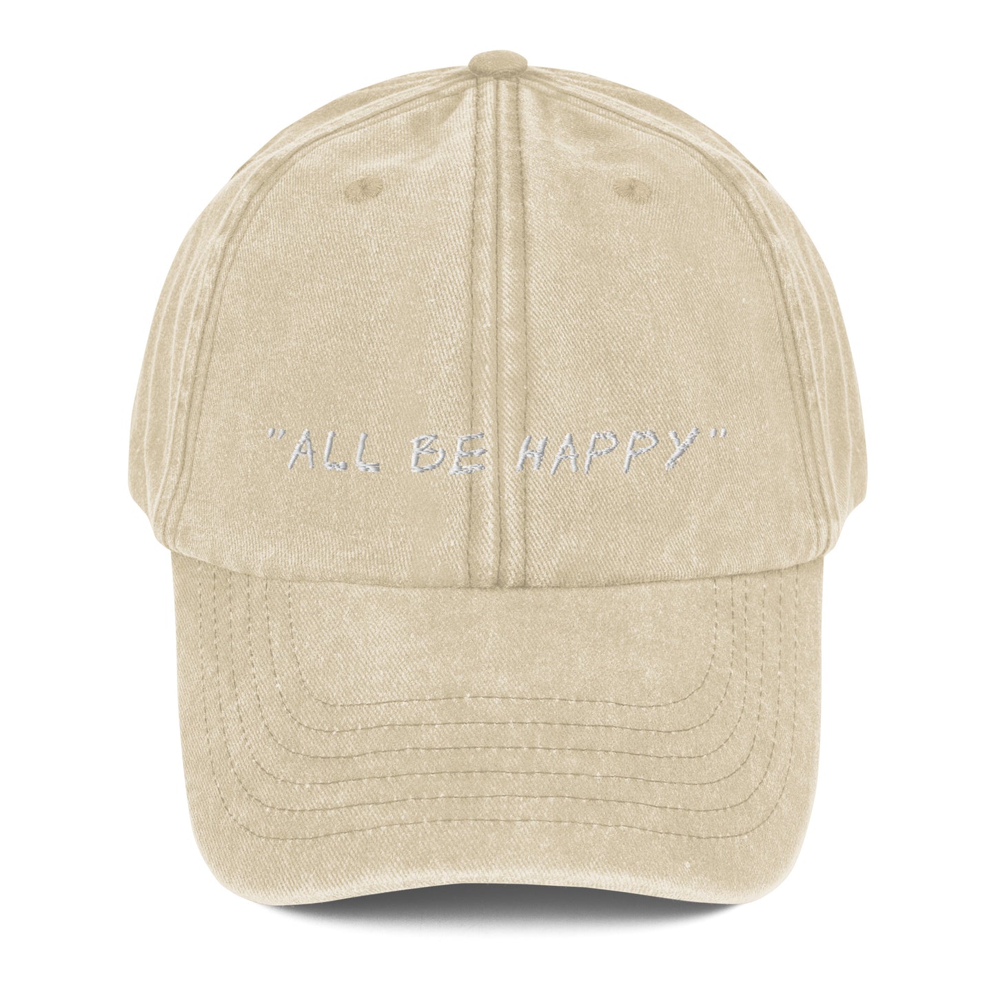 All Be Happy Vintage Dad Hat