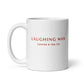 Laughing Man Signature Logo Mug White